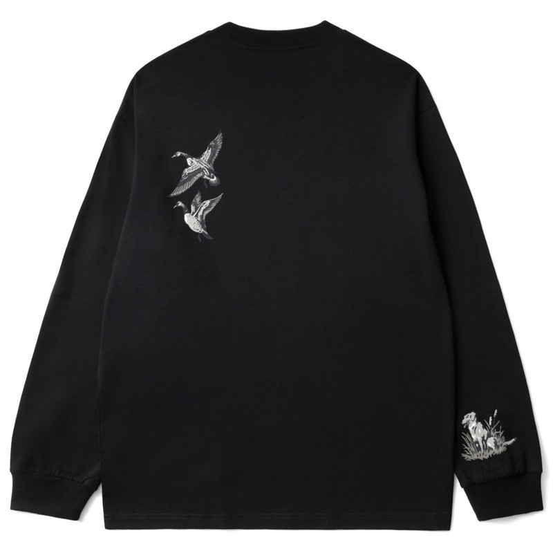 เสื้อยืดแขนยาวสำหรับผู้ชายและผู้หญิง เนื้อนุ่มพรีเมียม กราฟิกพิมพ์รอบคอดesignทันสมัย สไตล์สตรีทยามเย็นฤดูใบไม้ร่วง - รูปที่ 4