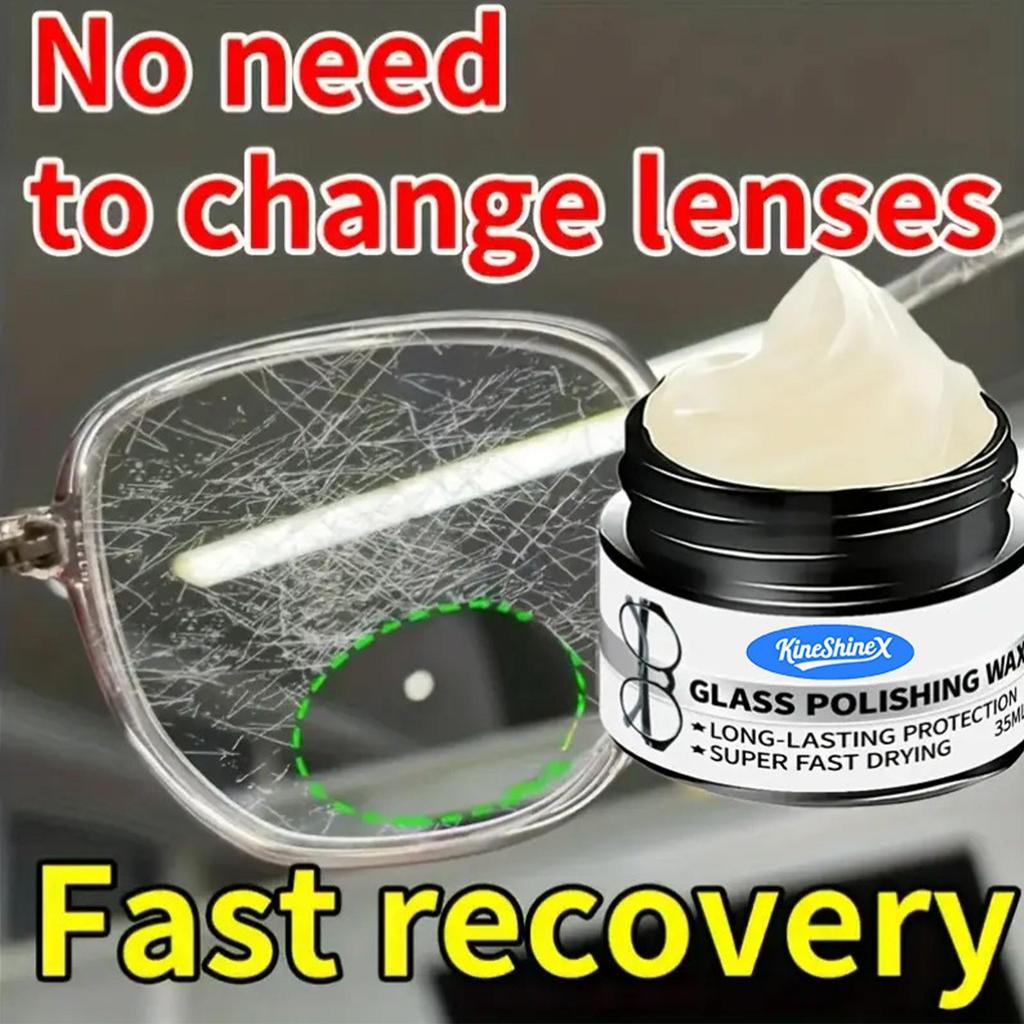 แว่นตา Scratch Remover ซ่อมทําความสะอาดวางเลนส์แว่นตาซ่อมทําความสะอาดวาง Scratch Remover Kit fitnesm