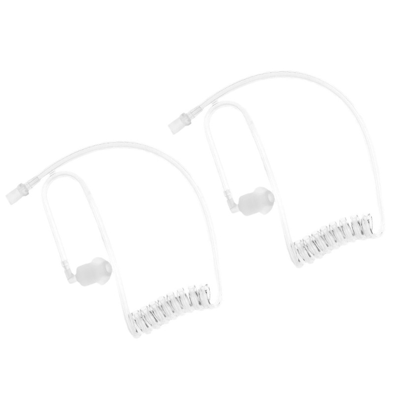 Kellnny Clear Sound Air Tube ชุดหูฟังสําหรับ Airport Security Protecting Earrums จาก Impact