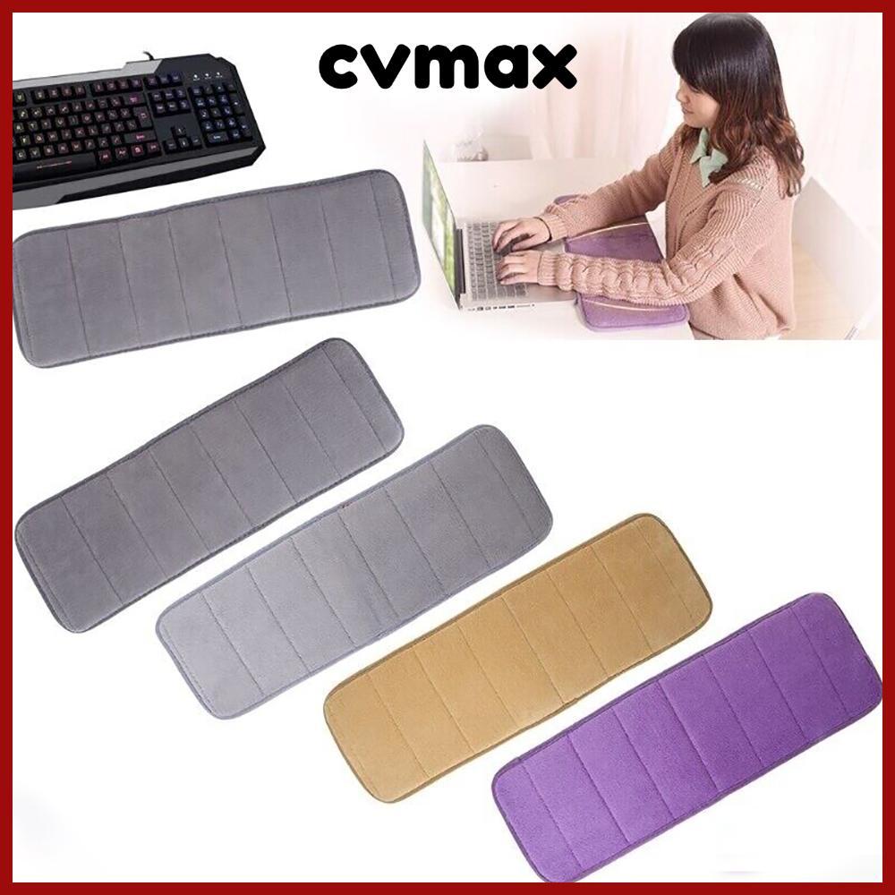 Cvmax แผ่นรองข้อศอกคีย์บอร์ด ผ้าฝ้าย แบบนิ่ม ซับเหงื่อ คุณภาพสูง 60*20 ซม. สําหรับโต๊ะคอมพิวเตอร์