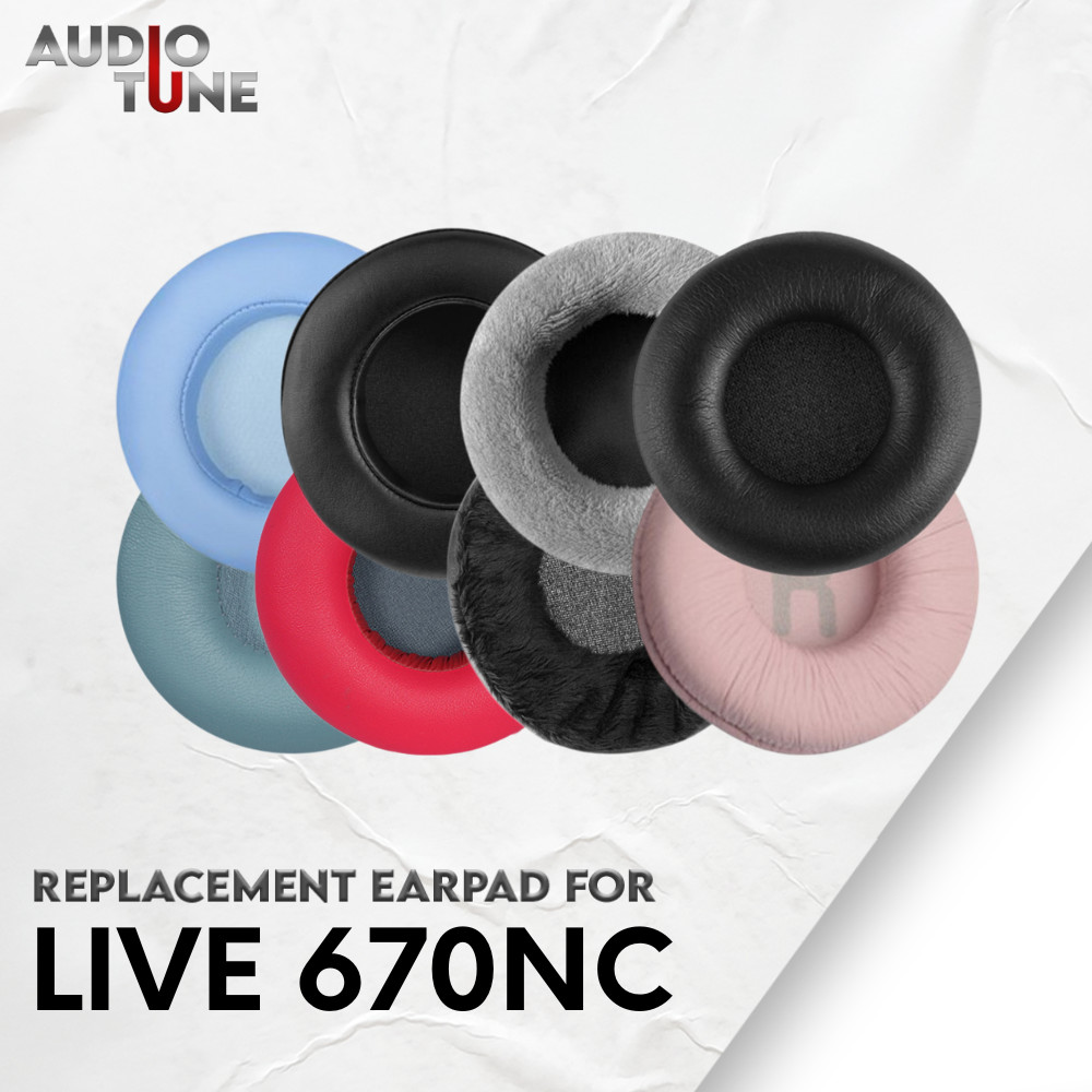 แผ่นรองหูฟัง Earcup JBL Live 670NC 670 NC 670-NC Foam Pad Foam