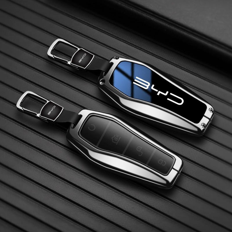 พวงกุญแจรถ เคสกุญแจ สําหรับรถ BYD ATTO 3 / Dolphin/ Sealion BYD EV เคสกุญแจเหมาะสําหรับ BYD atto 3 b