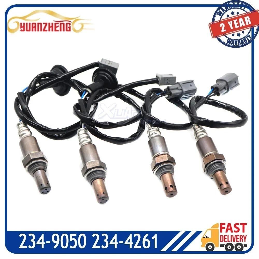 4pcs ใหม่ต้นน้ํา + Downstream 234-9050 234-4261 Air การใช้ Ratio Lambda O2 เซนเซอร์ออกซิเจนสําหรับ T