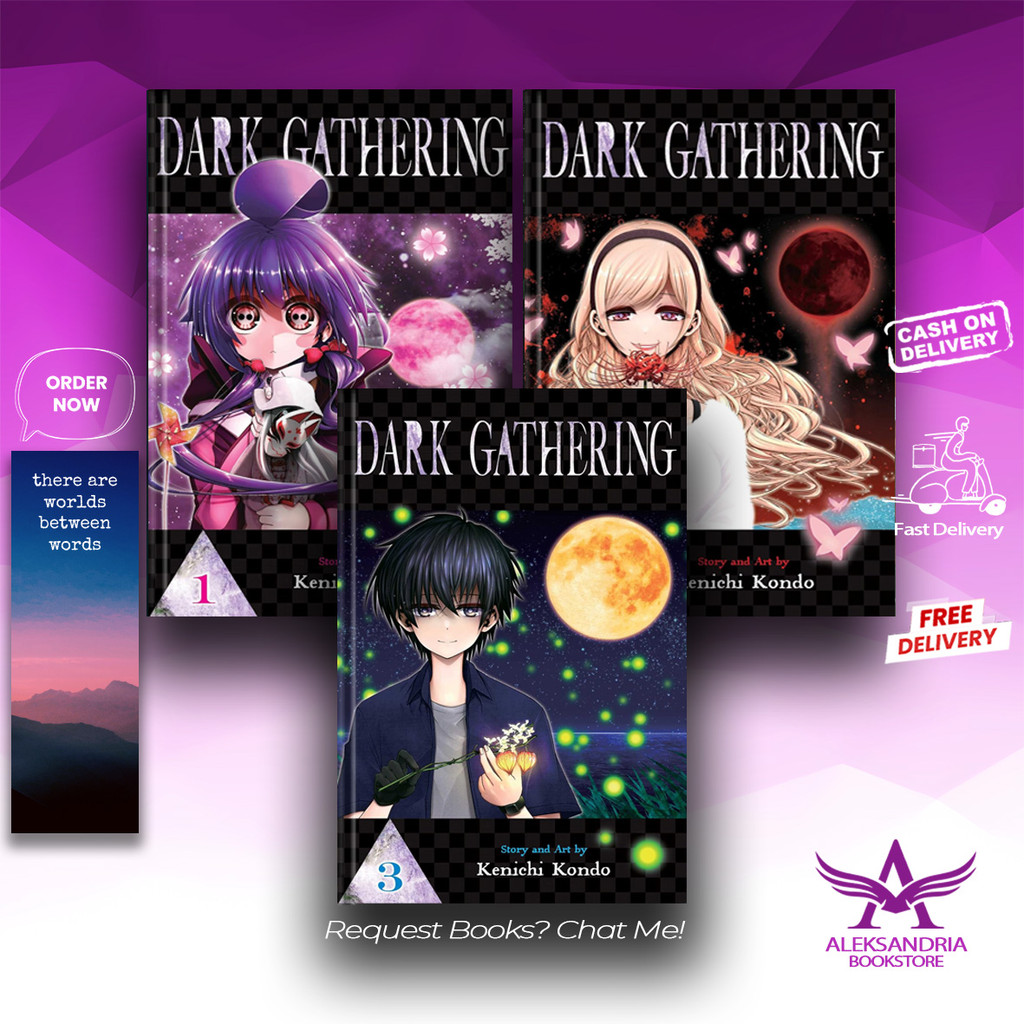 Dark Gathering (มังงะ / การ์ตูน) (ซีรีส์ 10 เล่ม) โดย Kenichi Kondo (ภาษาอังกฤษ)