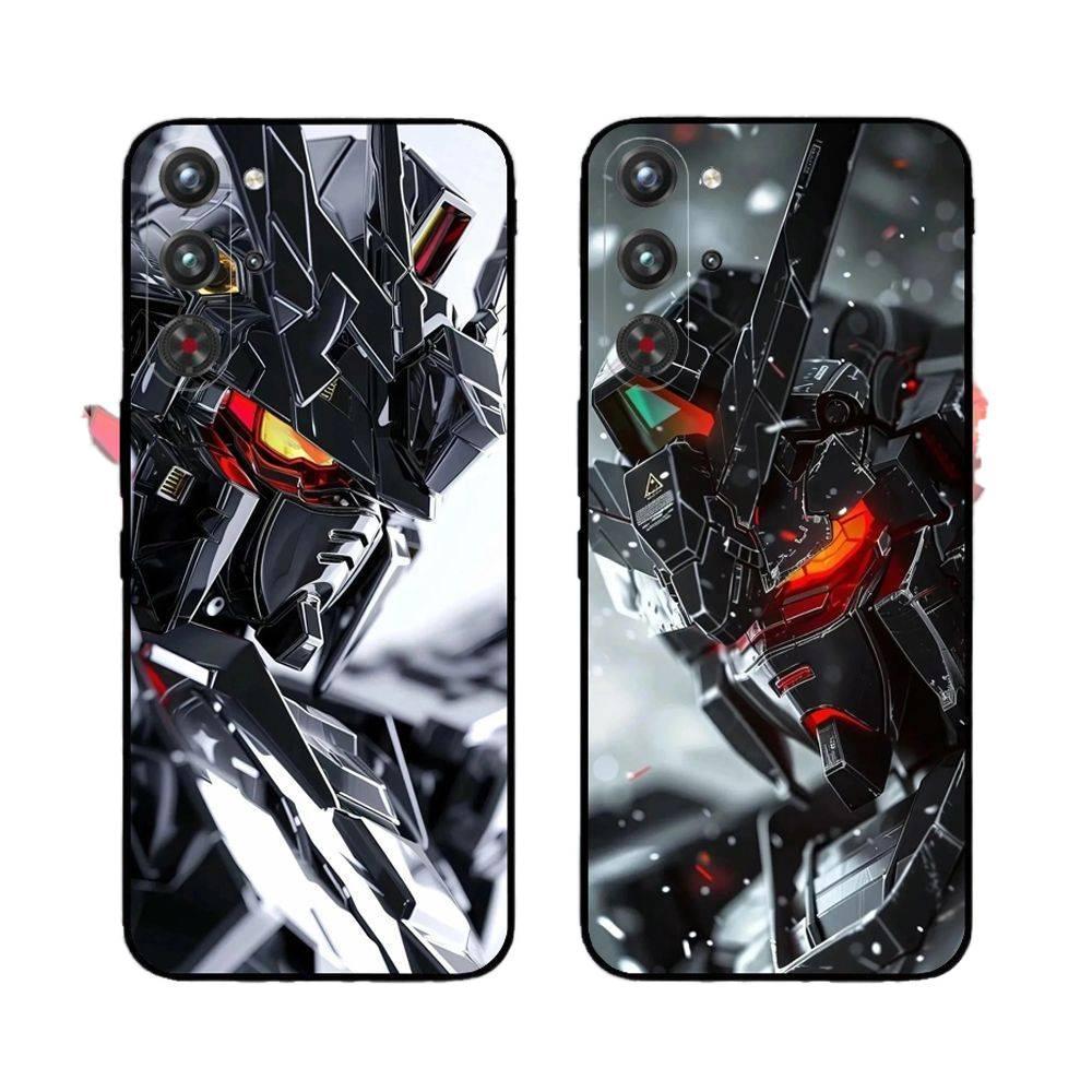 Frosted Soft Shell สําหรับ Red Magic 10Pro เคสโทรศัพท์ Nubia Red Magic 10 Pro + Plus 5G Gundam เคสป้