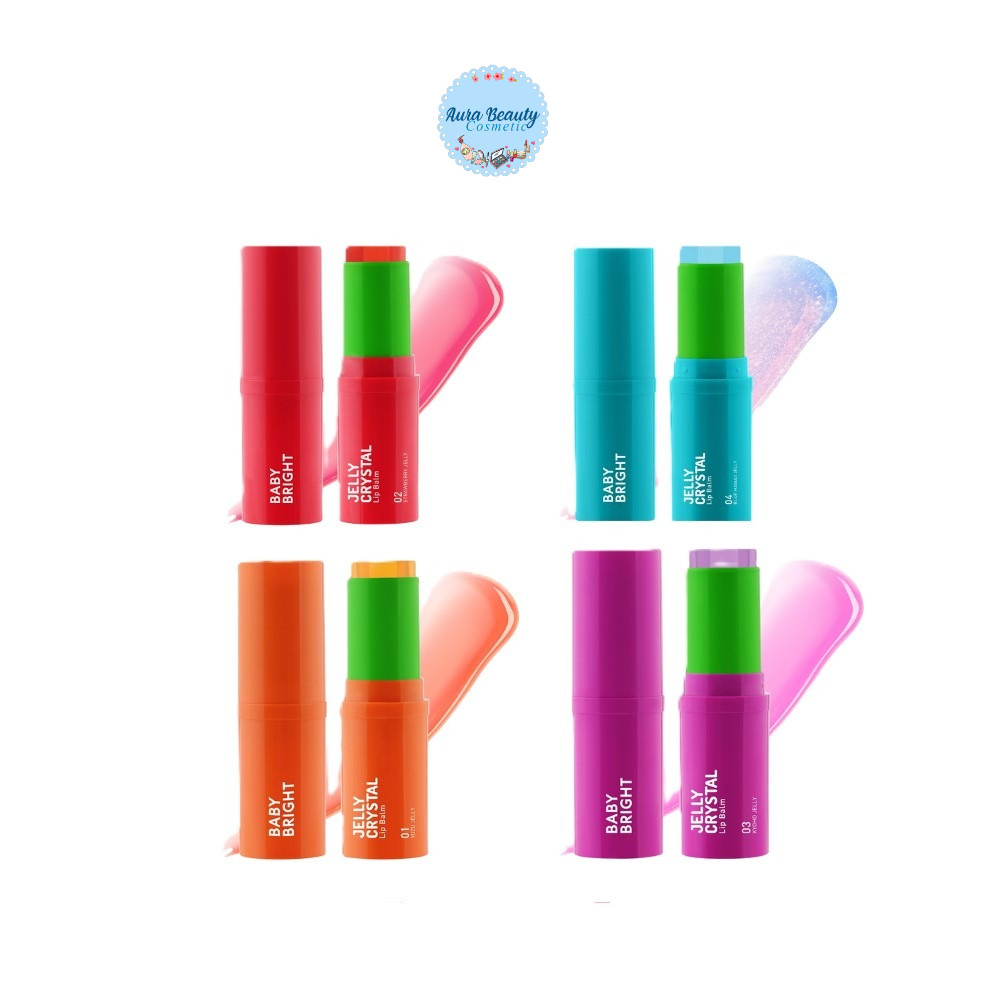 Baby Bright Jelly Crystal Lip Balm เบบี้ไบร์ท เจลลี่ คริสตัล ลิปบาล์ม