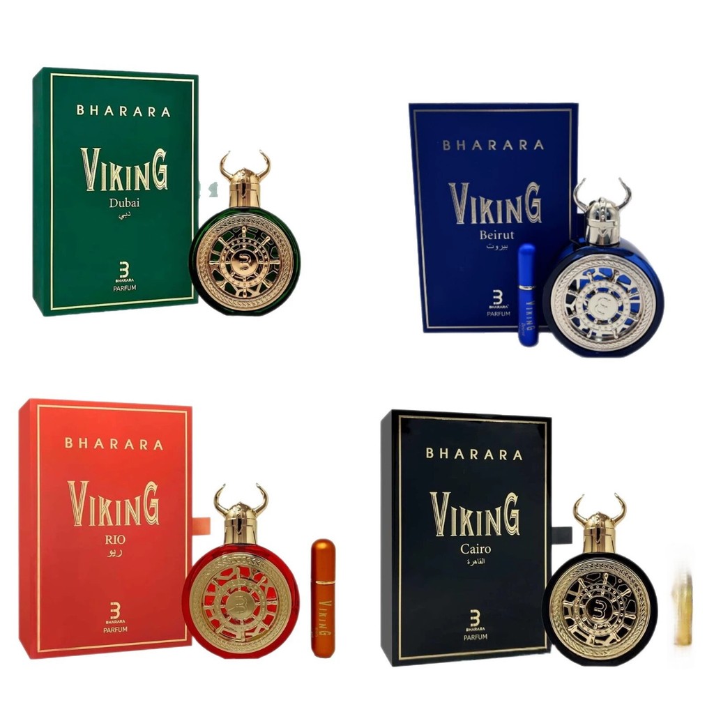 Bharara Viking Bull Head Gear ตะวันออกกลางอาหรับดูไบผู้ชายผู้หญิงน้ําหอมชุด