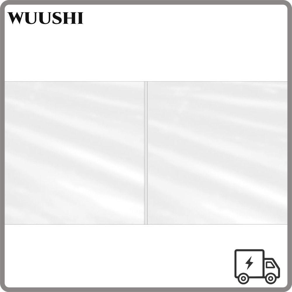 WUSHI Vinyl Records Sleeve, Resealable 12 นิ้ว Gatefold Outer LP Sleeves,ที่มีประโยชน์หนาไวนิลด้านนอ