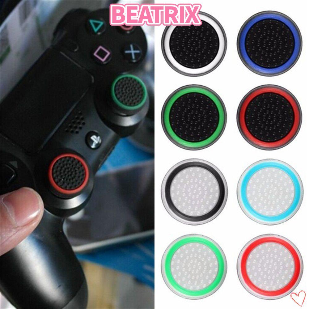 บีทริกซ์‌ 4 ชิ้นฝาครอบซิลิโคน Anti-slip Controller อุปกรณ์เสริมสําหรับ PS3 PS4 XBOX One