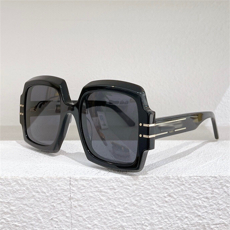 UC6M D**R Women's style large-frame colored sunglasses for men signanture s1u