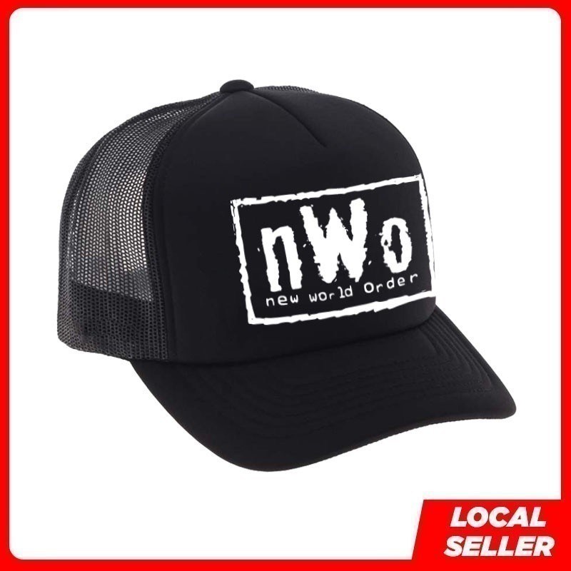 2026 WWE แฟชั่น NWO Wrestling Topi หมวกรถบรรทุก Snapback แบบปรับได้