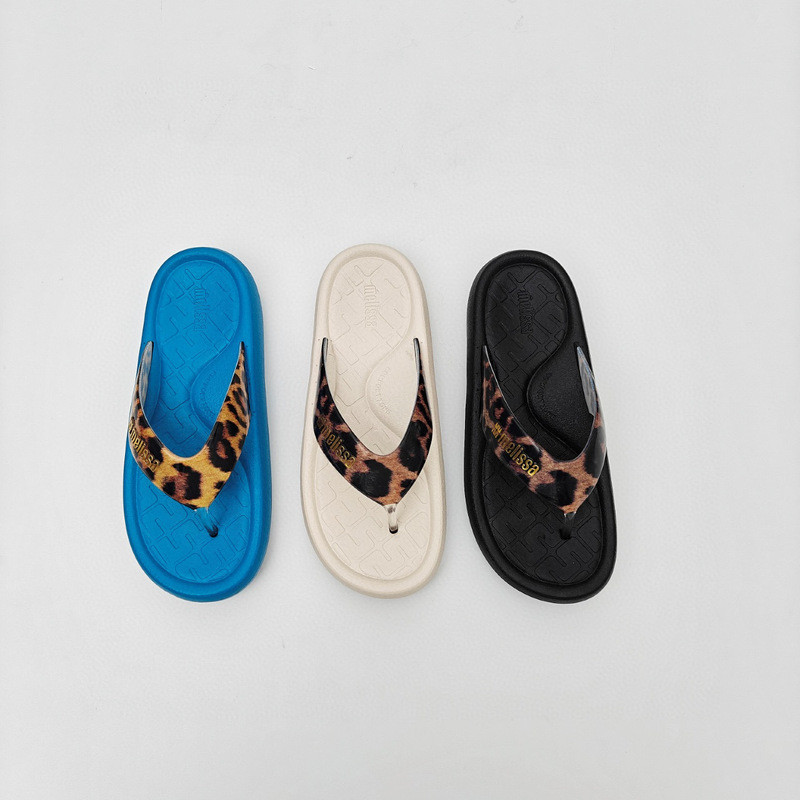 รองเท้าชายหาด Melissa Platform Flip-Flops สำหรับพักผ่อนและเดินทาง