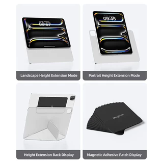 Ankndo สําหรับ IPad แท็บเล็ต Universal สติกเกอร์แม่เหล็ก Mount E-book Reader สติกเกอร์แม่เหล็ก Magnetic Grip Holder สําหรับแท็บเล็ต