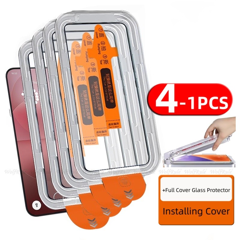 4/3/2/1pcs สําหรับ Nothing โทรศัพท์ 4A Pro แก้วไม่มีอะไรโทรศัพท์ 4A Pro กระจกนิรภัย 9H ฝุ่นฟรีป้องกันหน้าจอไม่มีอะไรโทรศัพท์ 4A Pro ราคา ถูกที่สุด ดีลบีเคเค