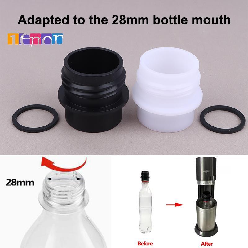 [Lemon] อะแดปเตอร์ขวดสําหรับ 28 Gauge PET Bubble Bottle เข้ากันได้กับเครื่อง SodaStream Connect Head