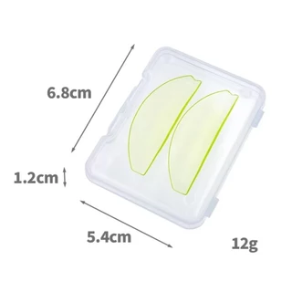 COOLSO Softening Lifting Lashes Rod Shield, Ultra Thin Reusable ซิลิโคน Eyelash Perm Pads, Eyelash Curler อุปกรณ์เสริม Applicator เครื่องมือ Self-Adhesive Eyelash Perm Curler