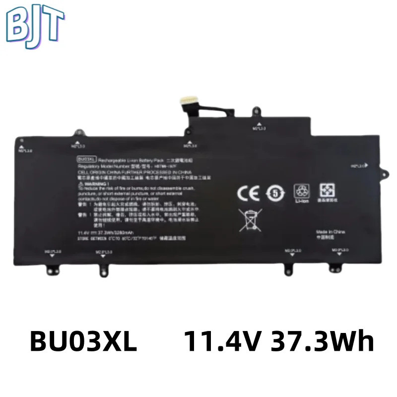 11.4V 37.3Wh 3 Cell Laptop Battery BU03XL HSTNN-IB7F for HP Chromebook 14-AK000ND 14-AK000NZ 14-AK00