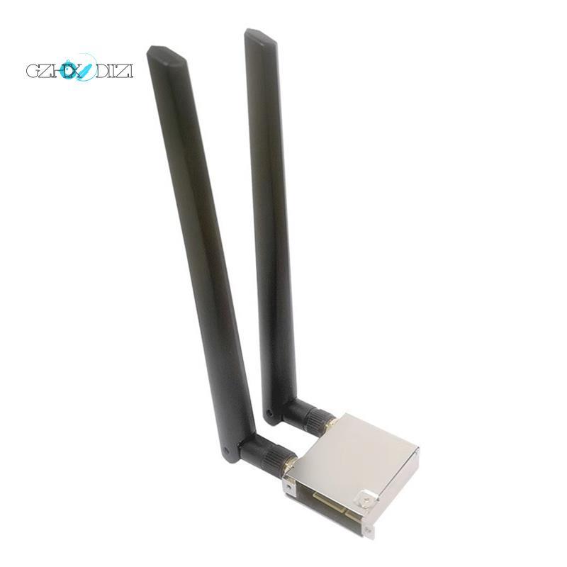 Gzhxdiizi การ์ดไร้สาย AX201 3000Mbps WiFi 6 BT5.0 การ์ดไร้สาย 2400/574Mbps WiFi6 AX201 Deskt