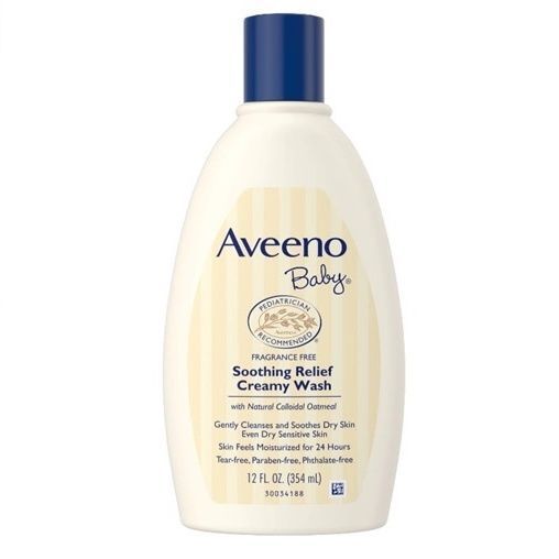 ต้นฉบับนําเข้าอเมริกัน Aveeno/Aveeno Baby Soothing Soft Body Wash (ชนิดไม่มีกลิ่น) 4/10/1