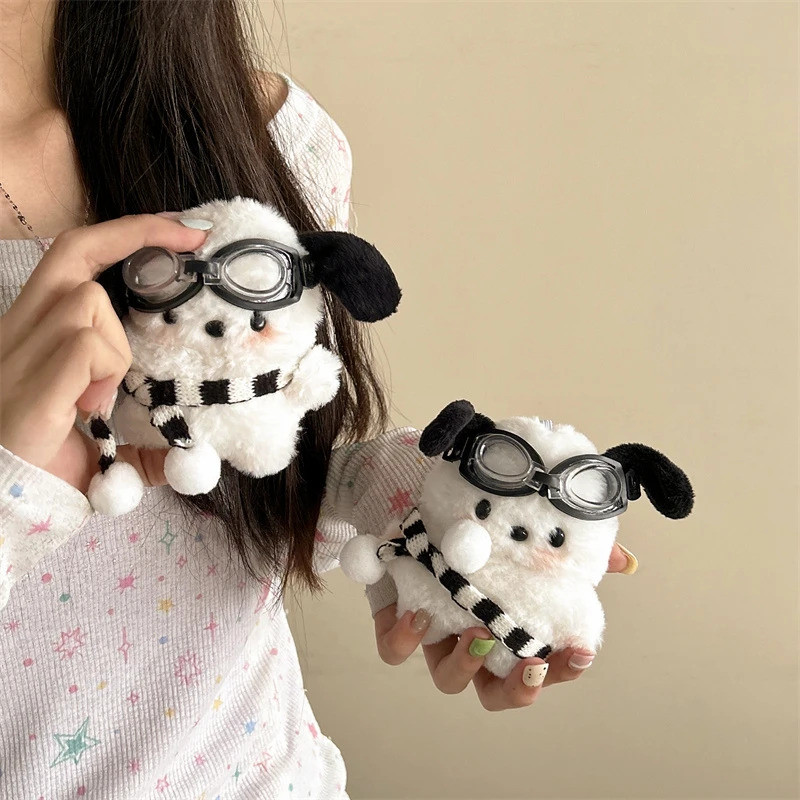 Plush Pochacco AirPods Pro3 เคสหูฟังบลูทูธ AirPods 1/2/3/4 หูฟังฝาครอบป้องกัน