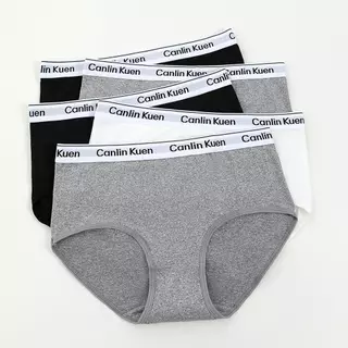 Canlin Kuen กางเกงในผู้หญิงทรงบ็อกเซอร์ ดีไซน์ทันสมัย ผ้านุ่ม ระบายอากาศ ใส่สบาย ไม่อึดอัด เหมาะสำหรับทุกโอกาส