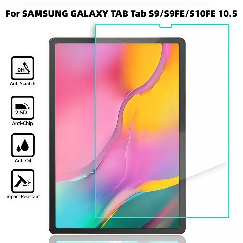 สําหรับ Samsung กระจกนิรภัยแท็บ a8 galaxy tab s9 tab s6 lite tab s7fe s9plus ป้องกันหน้าจอ