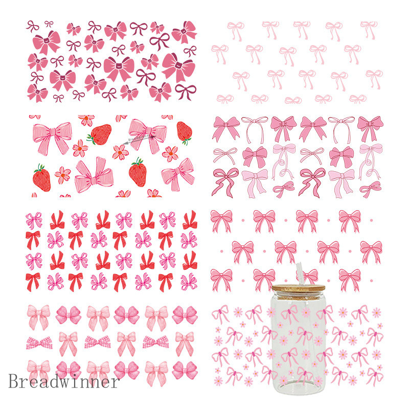 กันน้ําถ้วยสติกเกอร์สําหรับ Tumbler แก้วแก้ว DIY Decal โปร่งใส UV DTF Transfer Label Custom ถ้วย 23x11 ซม.