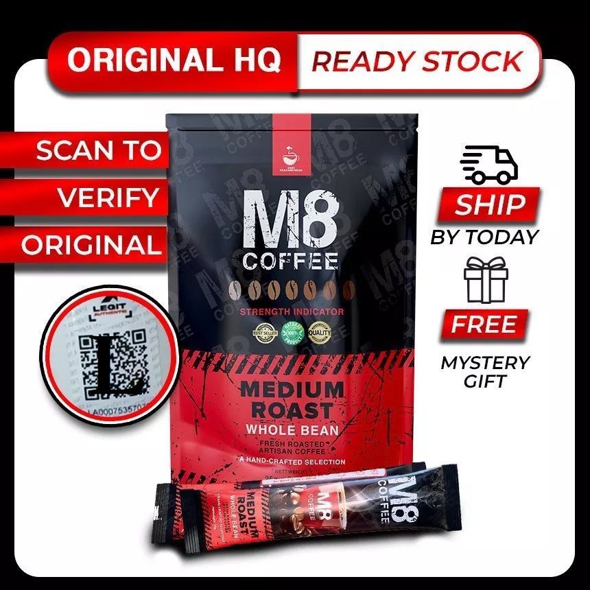 ต้นฉบับมาเลเซีย M8 COFFEE COFFEE Natural Man Energy COFFEE 4.11 KF