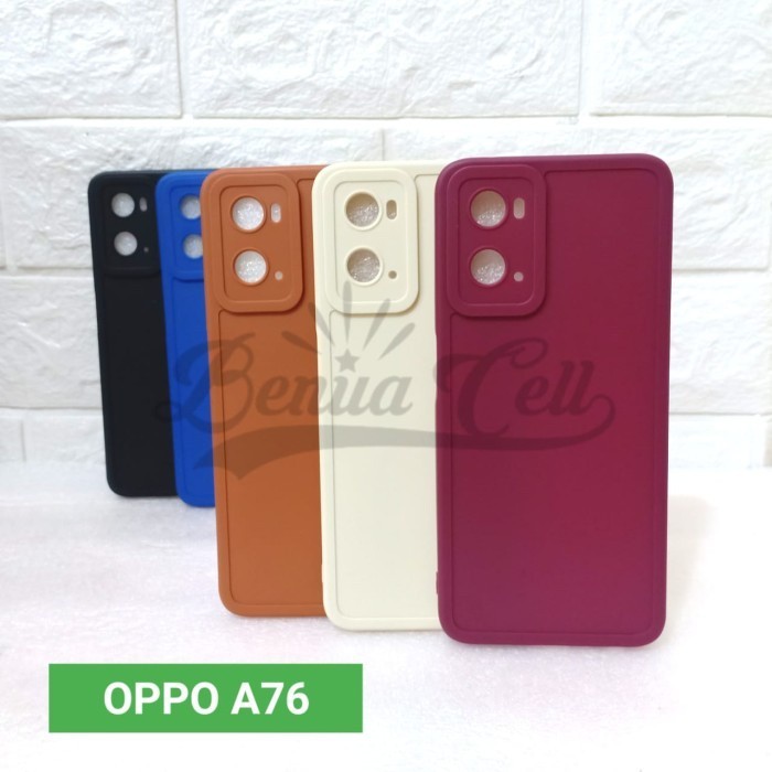 OPPO A76 4G CASE / OPPO A76 4G PRO CAMERA SOFTCASE 2022 - BC88