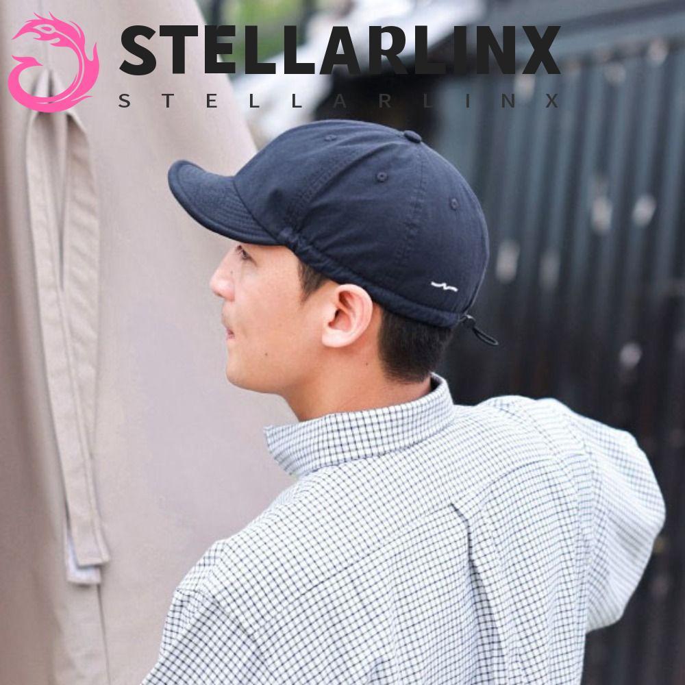 หมวกเบสบอลปีกสั้น STELLARLINX กันยูวี แบบปรับได้ สำหรับผู้ชาย สวมใส่ง่ายและทนแดดดี
