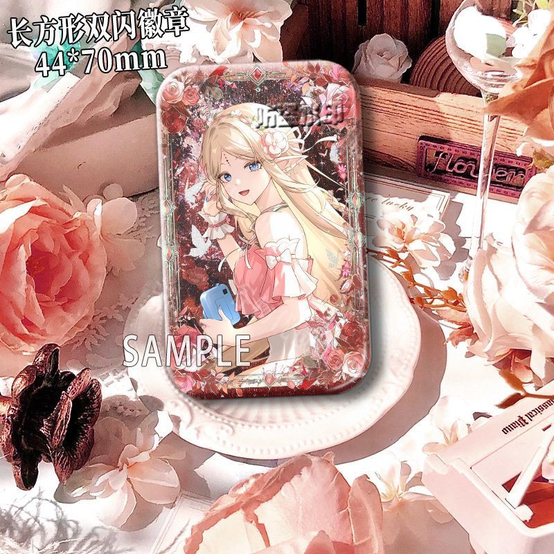 Wuthering Waves/Cartethyia/Zani/Phoebe/Naruto Katthethyia Zani Phoebe สินค้า 44X70mm Badge/ytff