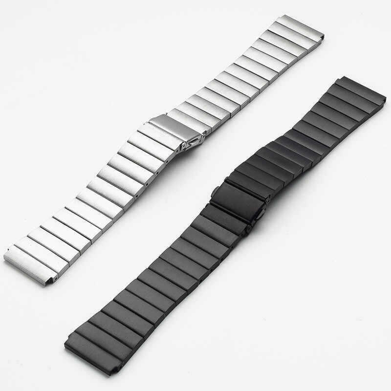 เหมาะสําหรับ s9 Huawei GT3 สายนาฬิกา GT2pro One Bead Steel Band ผู้ชายผู้หญิง Smart Watch Chain