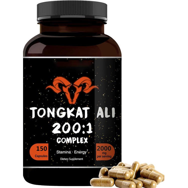 พร้อมสต็อก จัดส่งรวดเร็ว พร้อมส่ง Tongkat Ali Capsules Tongkat Ali Capsule 60 แคปซูล Endurance Male 