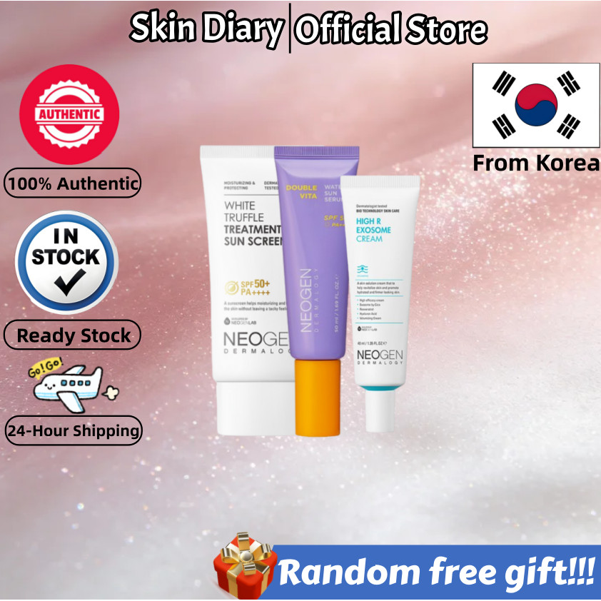 [NEOGEN DERMALOGY] Double Vita Watery Sun Serum 50ml/High R Exosome Cream 40ml/White Truffle Tone-Up