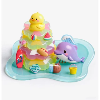 น่ารัก 3D สติกเกอร์คริสตัล DIY Handmade Puffy สติกเกอร์ Stackable ของเล่นตกแต่งสําหรับเด็ก