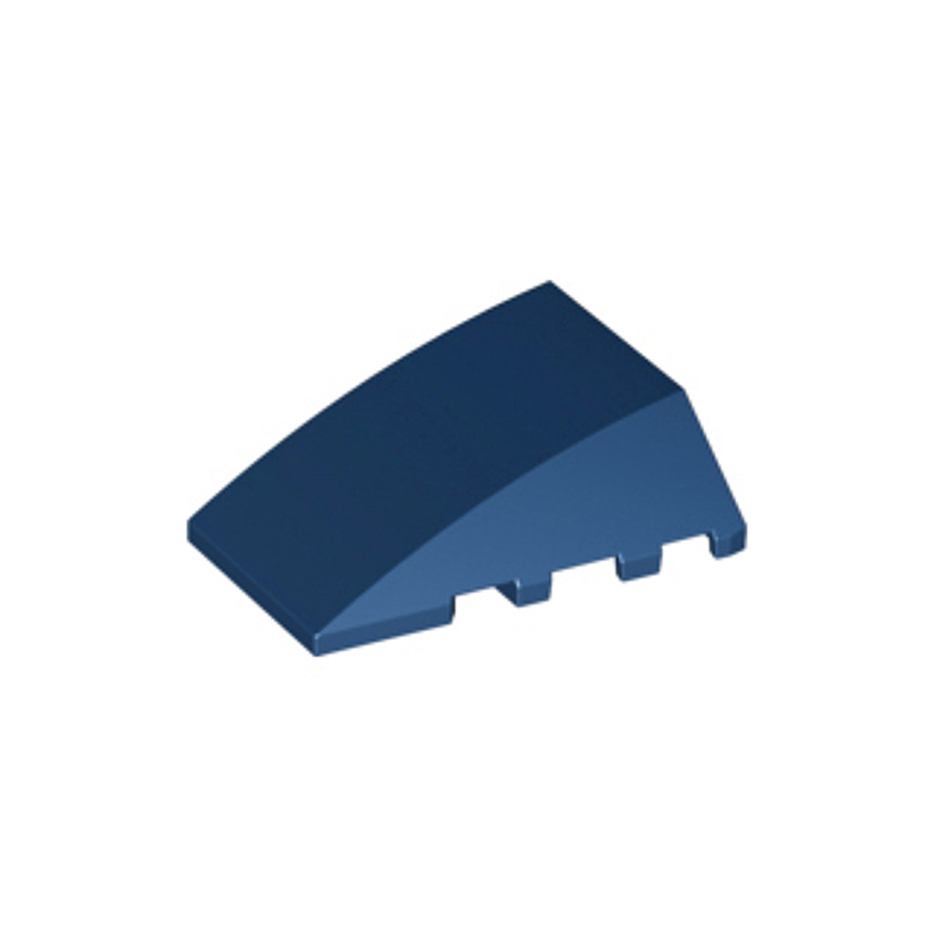 Brick2cube Part - Wedge 4 x 4 Triple Curved No Studs - 47753