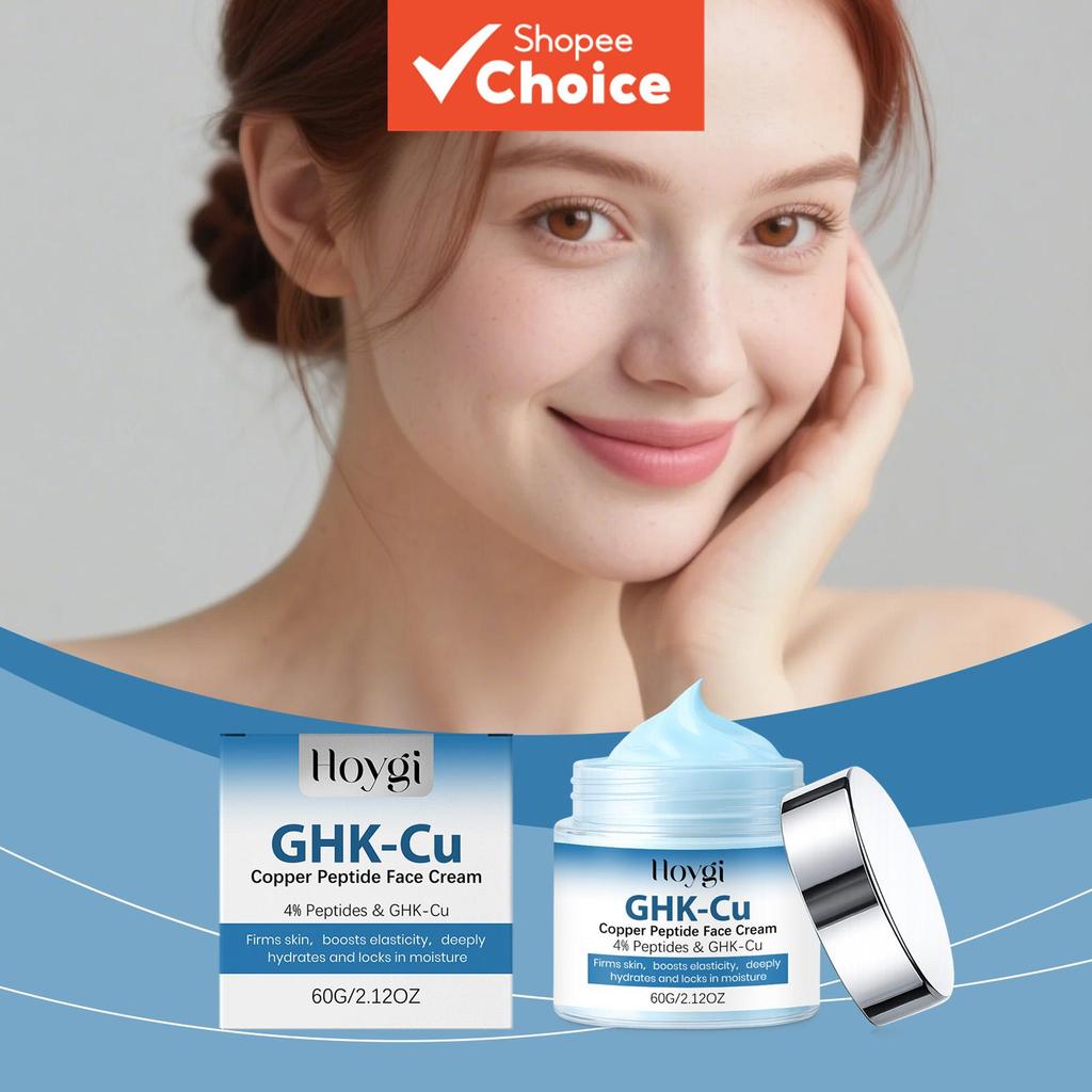 Hoygi Moisturizing Face Cream Hydrating สูตรอ่อนโยน Non-Greasy Nourishing Smooth Texture Facial Skincare Daily Care Soft Skin Moisturizer เชียบัตเตอร์อินทรีย์