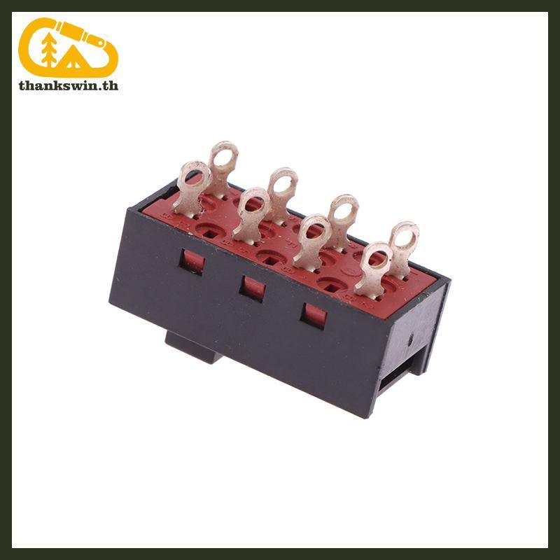 Thankswin DSE-2310 8 ฟุต 3 ไฟล์ 8A 250V สีดําสไลด์สลับสําหรับเครื่องเป่าผมอะไหล่ th