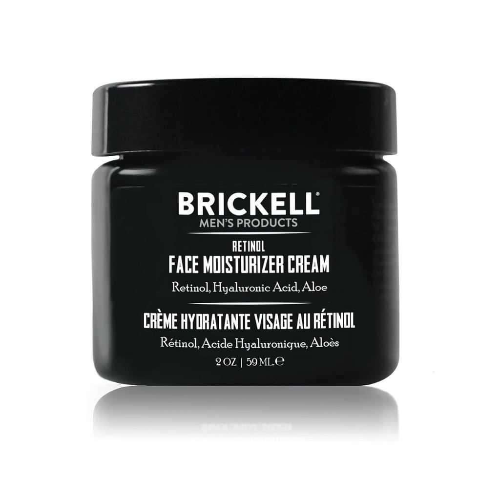 BrickellMensRetinolFaceMoisturizerCreamForMen,&Organic,Anti-WrinkleFaceNightCreamwithRetinol&Hyaluro
