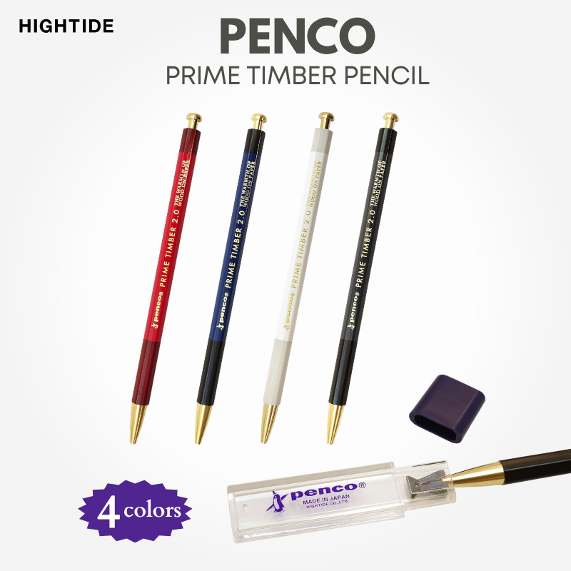 HIGHTIDE PENCO Prime Timber Brass Pencil Collection