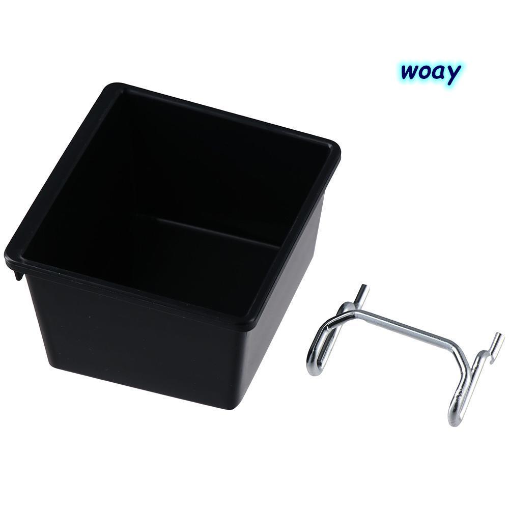 WOAY Pegboard Bins, ตะขอ Pegboard PP, กล่อง Pegboard