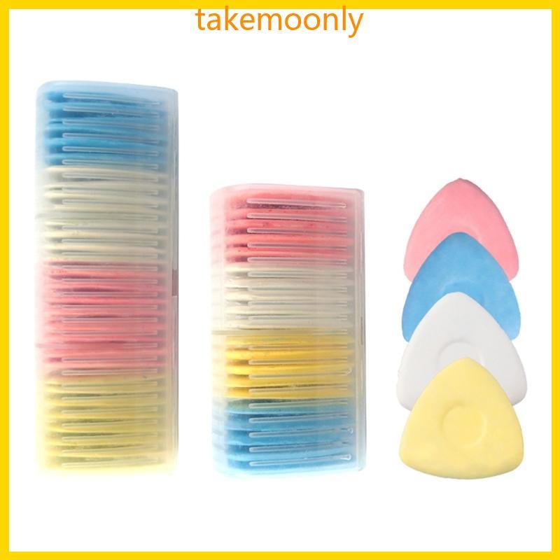 TAK Tailors Chalk 20 30 ชอล์กสามเหลี่ยมสําหรับตัดเย็บเสื้อผ้าเย็บ Quilting Crafting