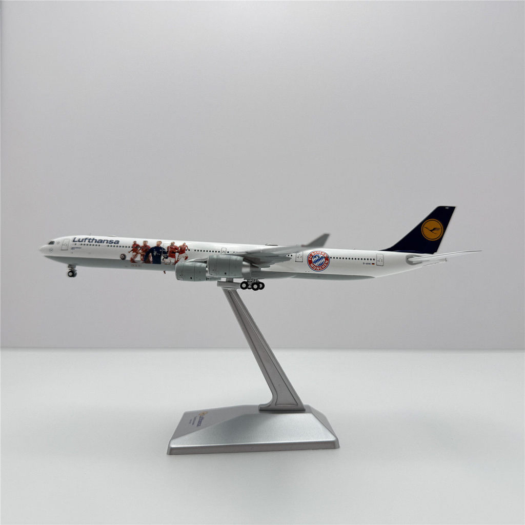 YY Wings 1/400 D-AIHF/D-AIHK Hensa Airlines A340-600 Alloy Airliner รุ่น