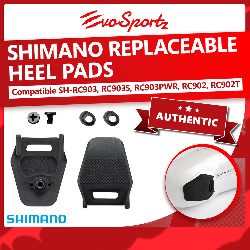 แผ่นรองส้นเปลี่ยน Shimano แผ่นรองเปลี่ยนรองเท้าปั่นจักรยาน Shimano RC903 / RC902