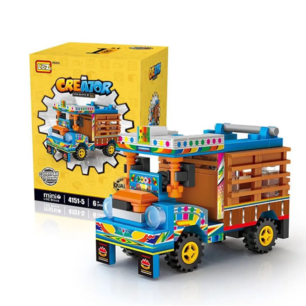 Se-ed (ซีเอ็ด) : LOZ Mini Block Creator บริคหรรษาเที่ยวทั่วไทย ซีรีส์ 1 รถอีแต๋น