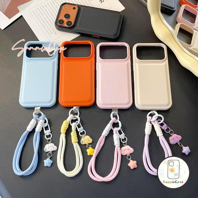 เคสไอโฟน เหมาะสำหรับ IPhone 16 13 17 11 15 12 14 Pro Max 16 15 Plus แฟชั่นแอร์คัฟฟิ้ง แบบเรียบง่าย ทนแรงกระแทก นุ่มสบาย