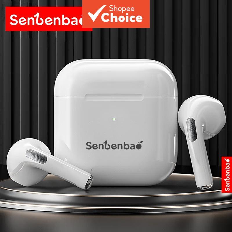 หูฟังไร้สายบลูทูธ SenBenBao Air HT38 TWS ENC แบบสปอร์ต หูฟังอินเอียร์สเตอริโอ พร้อมไมโครโฟนในตัว น้ําหนักเบา สําหรับออกกําลังกาย