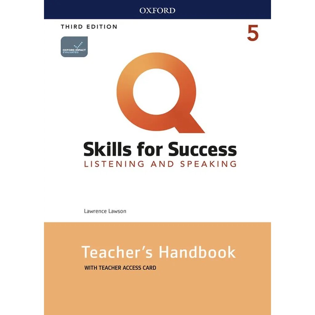 Bundanjai (หนังสือเรียนภาษาอังกฤษ Oxford) Q: Skills for Success 3rd ED 5 : Listening and Speaking: T
