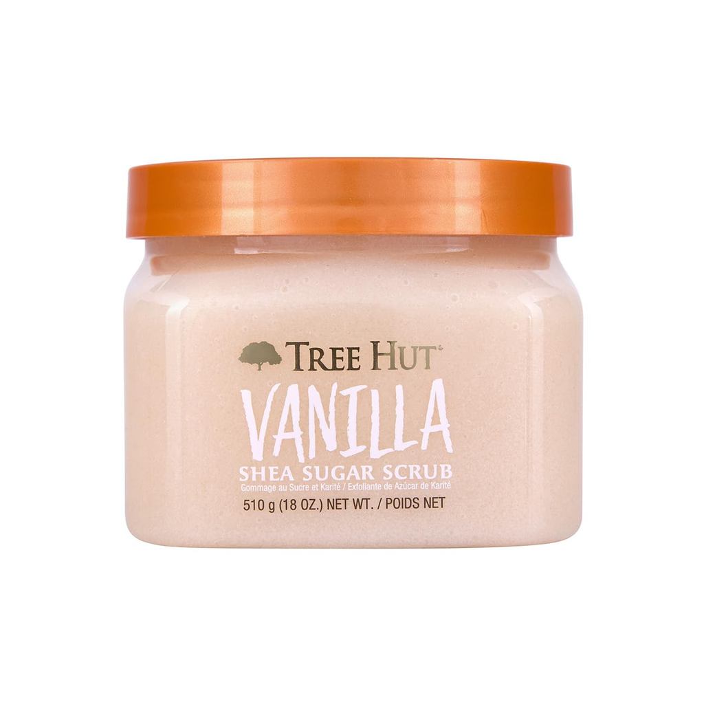 Tree Hut Vanilla Shea Sugar Exfoliating & Hydrating Body Scrub, 18 ออนซ์