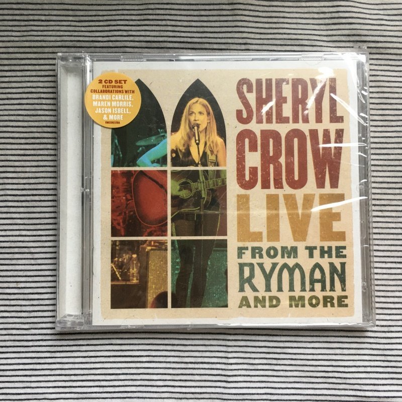 (ใหม่เอี่ยม ) Sheryl Crow –Live From The Ryman And More 2CD youzi